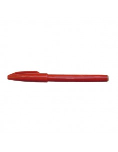 Penna punta in fibra Sign Pen Pentel - rosso - 2 mm - S520-B