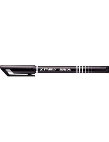 Fineliner SENSOR® Stabilo - nero - 189/46 (conf.10)