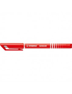Fineliner SENSOR® Stabilo - rosso - 189/40 (conf.10)