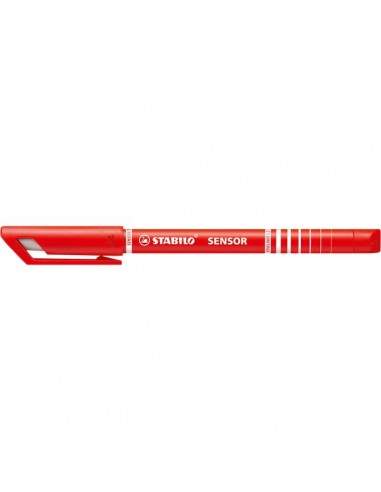 Fineliner SENSOR® Stabilo - rosso - 189/40 (conf.10)