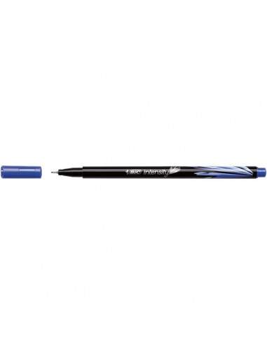 Fineliner BIC Intensity Fine - 0,8 mm - Blu - 942070 (conf.12)