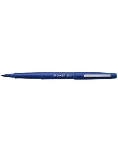 Penna con punta sintetica Flair Nylon Papermate - rosso - 1 mm - S0190993 (conf.12)