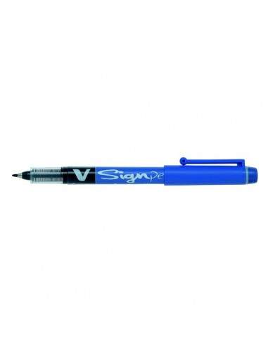 Pennarello V Signpen Pilot - blu - 2 mm - 001501