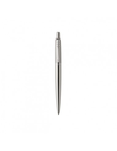 Jotter Premium Parker Pen - Stainless Steel Diagonal - blu - M - 1953197