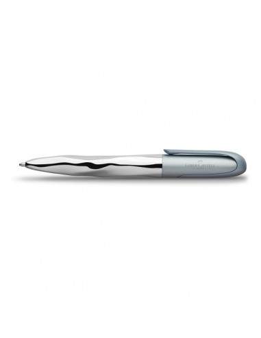 Penna a sfera N'ICE Faber Castell - grigio azzurro - 1,2 mm - 149607