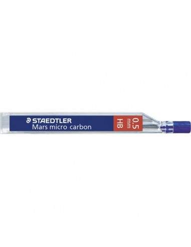 Mine sottili Mars® micro Carbon Staedtler - 0,5 mm - 2B - 250 05-2B (conf.12)