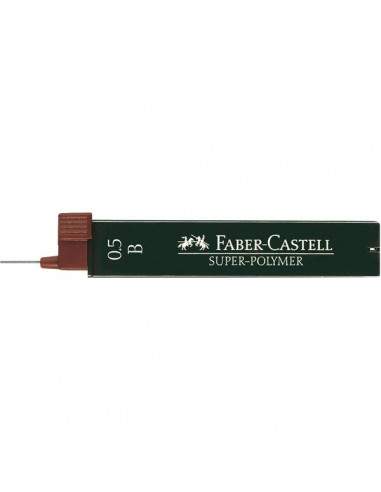 Mine SUPERPOLYMER Faber Castell - 0,5 mm - B - 120501 (conf.12)