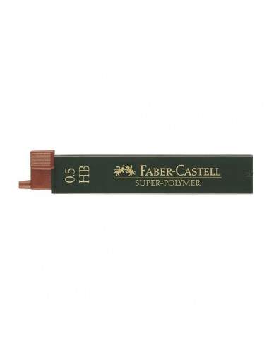 Mine SUPERPOLYMER Faber Castell - 0,5 mm - HB - 120500 (conf.12)