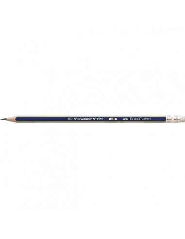 Matita Goldfaber 1221 Faber Castell - Con gommino - HB - 116800