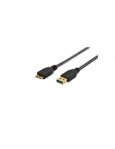 Cavo collegamento USB 3.0 Ednet - connettori oro - 1,8 m - 84233