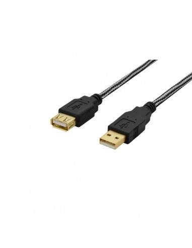 Cavo prolunga USB 2.0 A - M/F Ednet - 1,8 m - 84189