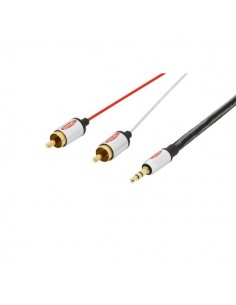 Cavo audio, stereo RCA Ednet - 2,5 m - 84542