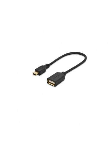 Cavo adattatore USB 2.0 tipo Mini B Ednet - 0,2 m - 84193