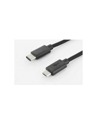 Cavo adattatore USB da tipo C a micro B  Ednet - 1,8 m - 84316