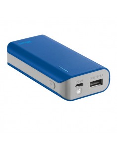 Caricatore Portatile Power Bank 4400 Trust - Blu - 21225
