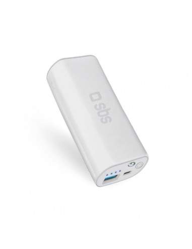 Power Bank 5.000 mAh SBS - bianco - TEBB5000W