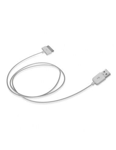 Cavo dati e ricarica USB 2.0 a Dock iPhone SBS - 1 mt - bianco - LTHL006