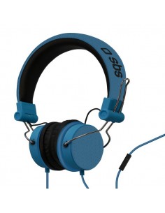 Cuffie stereo con filo Studio Mix SBS - stereo - blu - TTHEADPHONEDJONEB