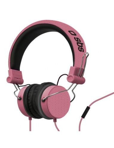 Cuffie stereo con filo Studio Mix SBS - stereo - rosa - TTHEADPHONEDJONEP