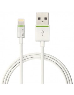 Cavo USB Lightning Leitz - 1 mt - bianco - 62120001