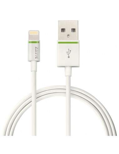 Cavo USB Lightning Leitz - 1 mt - bianco - 62120001