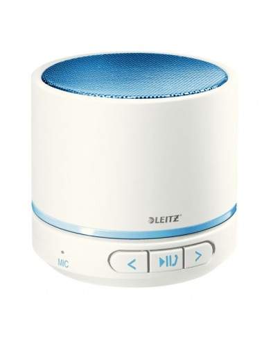 Minicassa wireless Bluetooth WOW Leitz - blu metallizzato - 63581036