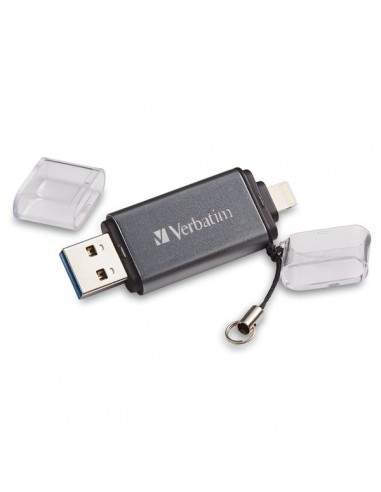 Chiavetta USB 3.0/Lightning Store ‘n’ Go Verbatim - grigio - 16gb - 49304