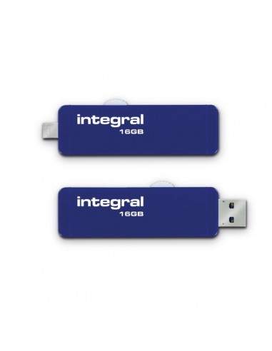 Flash drive On the Go Integral - 16 GB - INFD16GBSLDOTG3.0NRP