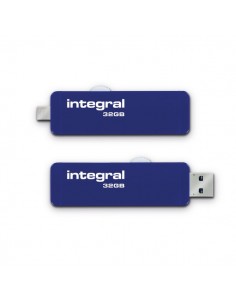 Flash drive On the Go Integral - 32 GB - INFD32GBSLDOTG3.0NRP