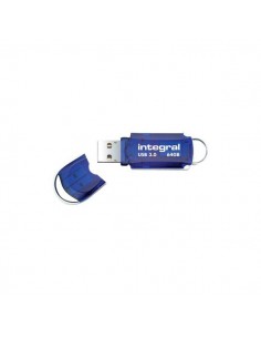 Chiavette USB COURIER Integral - USB 3.0 - 64GB - blu - INFD64GBCOU3.0