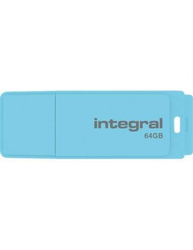 USB Flash Drive Integral - Blue Sky - 64 GB - INFD64GBPASBLS