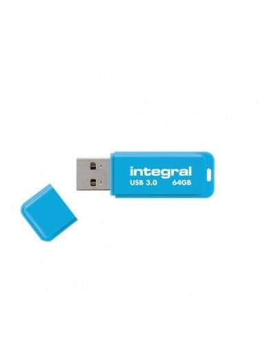 Flash Drive NEON 3.0 Integral - 64 GB - blu - INFD64GBNEONB3.0