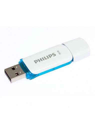 Chiavetta USB 2.0 snow Philips - 16 GB - blu - PHMMD16GBS200