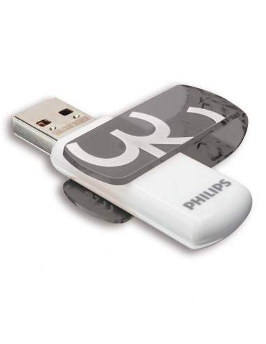 Chiavetta USB 3.0 Vivid Philips - grigio - 32 GB - PHMMD32GBVIVU3