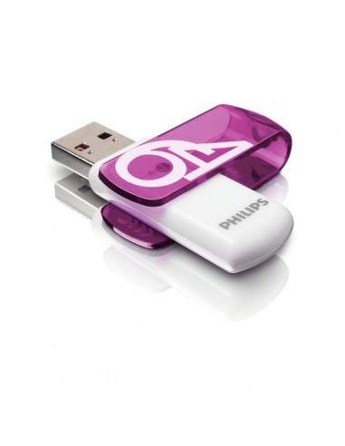 Chiavetta USB 3.0 Vivid Philips - viola - 64 GB - PHMMD64GBVIVU3