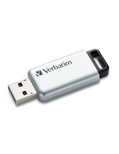 Chiavetta USB 3.0 Secure Data Pro Verbatim - grigio - 16gb - 98664