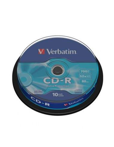 CD Verbatim - CD-R - Spindle - 52x - 43437 (conf.10)