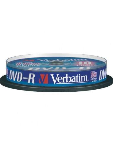 DVD-R Verbatim 4,7 Gb - 16x - Spindle - 43523 (conf.10)
