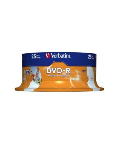 DVD-R Verbatim 4,7 Gb - 16x - Spindle - 43522 (conf.25)