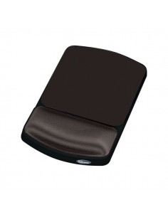 Tappetino mouse in gel con poggiapolsi Fellowes - 15,72x24,92x2,54 cm - grafite - 9374001