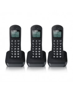 Telefono Cordless GALA TRIO Brondi - 3 Telefoni - nero - 10274090