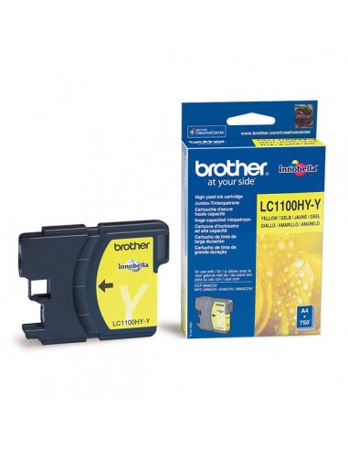 Originale Brother inkjet cartuccia A.R. 1100 - giallo - LC-1100HYY