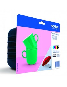 Originale Brother inkjet conf. 4 cartucce LC-227+LC-225 - n+c+m+g - LC-227XLVALBP