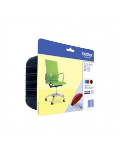 Originale Brother inkjet conf. 4 cartucce LC-229+LC-225 - n+c+m+g - LC-229XLVALBP