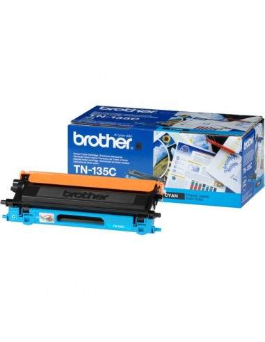 Originale Brother laser toner A.R. 135 - ciano - TN-135C