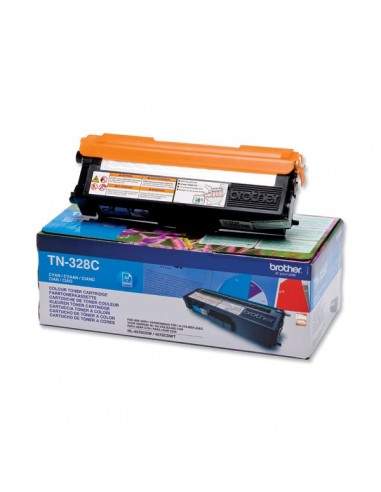 Originale Brother laser toner 328 - ciano - TN-328C