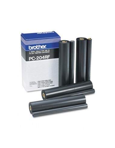 Originale Brother ttr conf. 4 nastri ttr - nero - PC-204RF