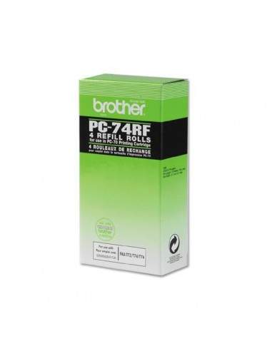 Originale Brother ttr conf. 4 nastri ttr - nero - PC-74RF