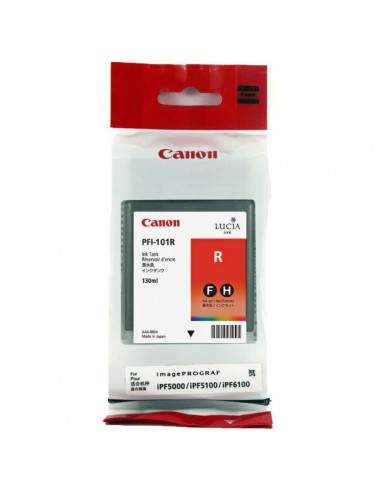 Originale Canon inkjet serb. ink. PFI-101R - 130 ml - rosso - 0889B001