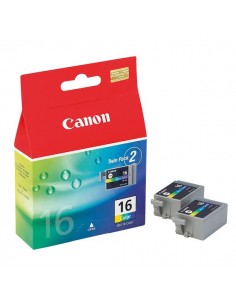 Originale Canon inkjet conf. 2 serb. ink. BCI-16 - 2,5x3 ml - 3 colori - 9818A002